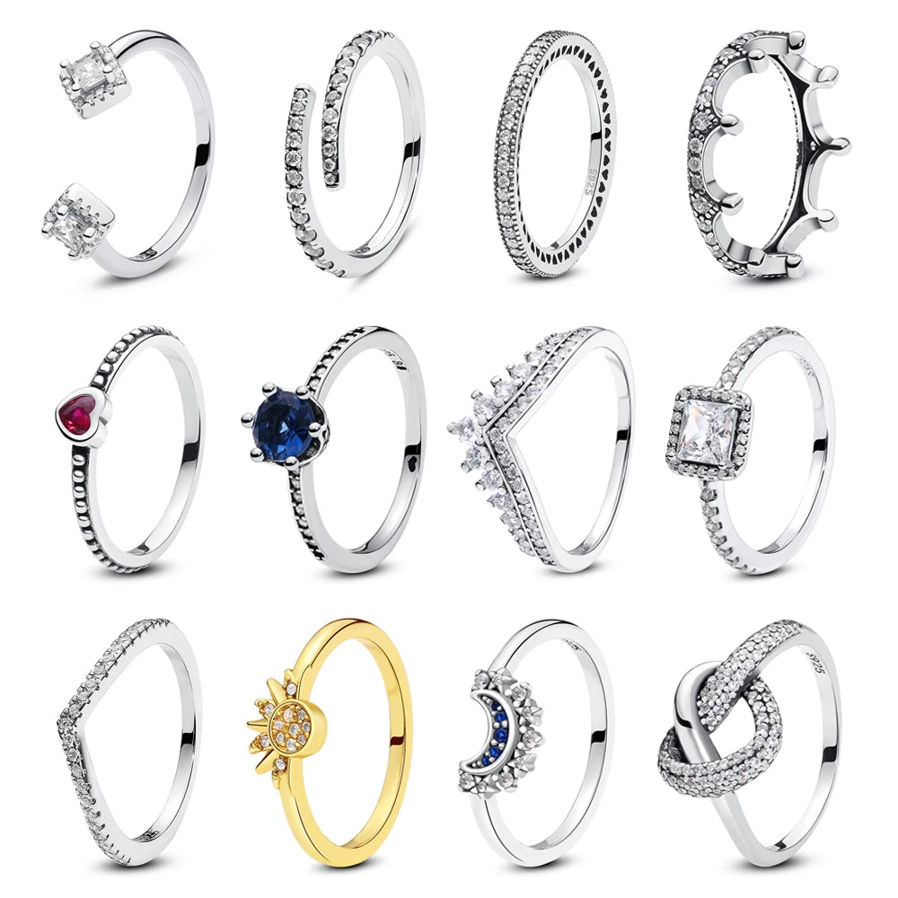 Anillos de plata de ley 925 variedades